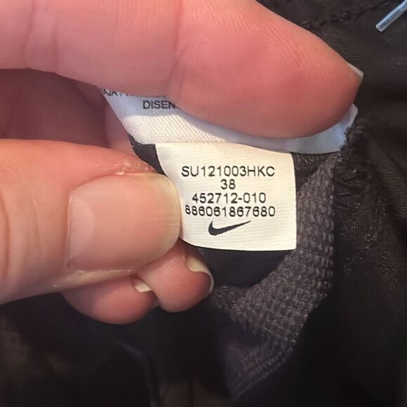 Nike Mens Black Gray Golf Shorts size 38 Dri Fit RN# 56323 - Picture 8 of 8